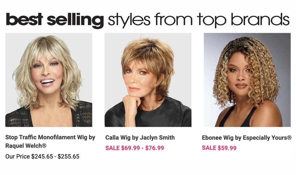 best selling styles from top brands