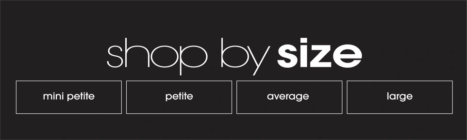 Shop by size