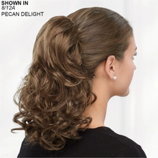 Bouncy Curls Clip-On Pony Hair Piece by Paula Young®
