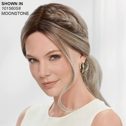 Product image for Braided Low Pony Lace Front VersaFiber® Wig