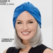 Bob VersaFiber® Piece - Turban Hair System by Paula Young® (image 2 of 3)