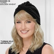 Long Wavy VersaFiber® Piece - Turban Hair System by Paula Young® (image 2 of 3)