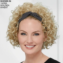 Product image for Scarf with Curls Headband Hair Piece