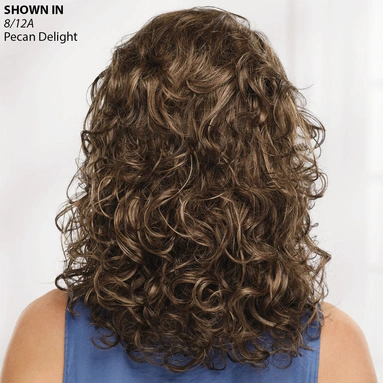 The Brittany Wig by Paula Young has long spiral curls. Wig