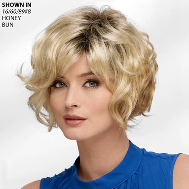 Lily Short Curly Bob Wig (image 1 of 2)