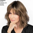 Heatwave Mid-Length Wavy Bob Wig by Jaclyn Smith (image 1 of 2)