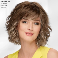 Ellery WhisperLite® Mid-Length Curly Bob Wig