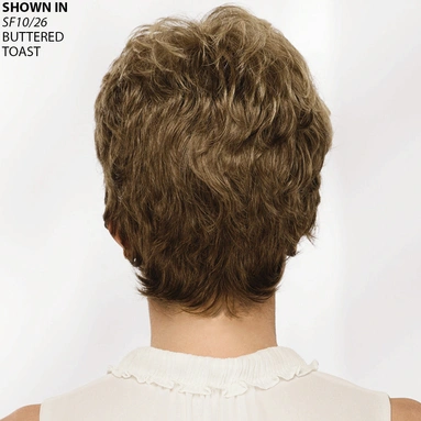 Deluxe Abby WhisperLite Wig by Paula Young in Blonde Short Straight Wavy Wig Size Petite