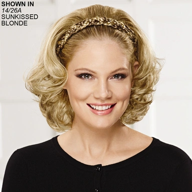 Braided Headband with Hair by Paula Young® (image 1 of 3)