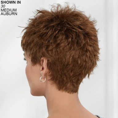 Vikki WhisperLite Wig by Paula Young is a textured pixie. Wig