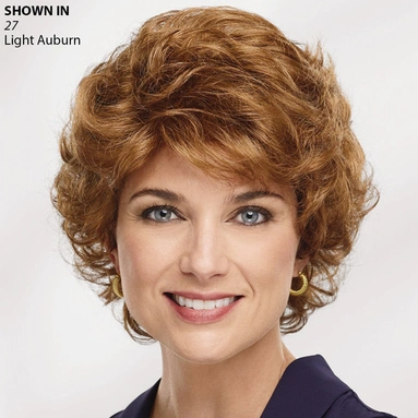 Deluxe Trisha WhisperLite® Monofilament Wig by Paula Young® (image 1 of 8)