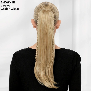 Braided Accent Pony Hair Piece by Paula Young® (image 1 of 2)