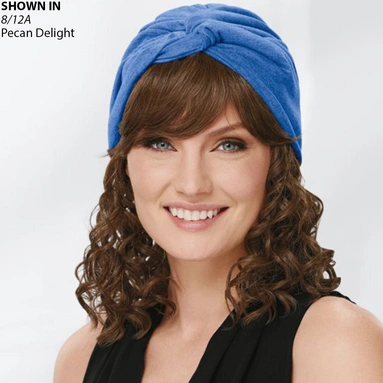 Curly VersaFiber® Piece - Turban Hair System by Paula Young® (image 1 of 2)