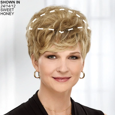 Lite Touch Human Hair Wiglet Hair Piece by Paula Young® (image 1 of 1)