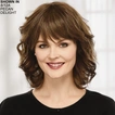 Curlable Mid-Length Topper VersaFiber® Hair Piece by Paula Young® (image 2 of 4)
