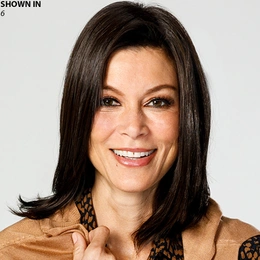 Product image for easiPart Medium HD 12" Monofilament Topper Hair Piece