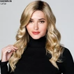 Top Coverage Wavy 18" SmartLace Hand-Tied Monofilament Topper Hair Piece by Jon Renau® (image 1 of 3)