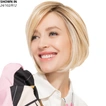 Smooth Cut Bob Lace Front Monofilament Wig by TressAllure® (image 2 of 7)