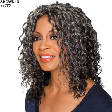 Glenda Monofilament Half Wig by Foxy Silver® (image 1 of 1)