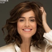 Brooklyn Mid-Length Wavy Lace Front Monofilament Wig (image 2 of 5)