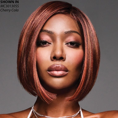 Hailey Tru2Life® Mid-Length Straight Bob Lace Front Wig (image 1 of 7)