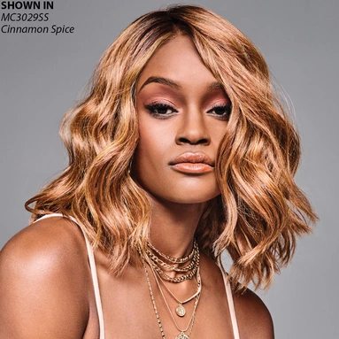 Jordan Tru2Life® Mid-Length Wavy Lob Lace Front Wig (image 1 of 6)