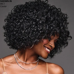 Product image for Trinity Tru2Life® Mid-Length Curly Lace Front Wig