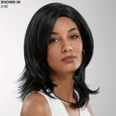 Waverly Lace Front Human Hair Wig by Especially Yours in Blond - Mid-Length Short Straight Wig