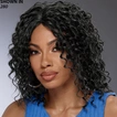 Shameika Center Part Long Curly Wig (image 2 of 3)