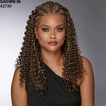 Leilani Lace Front Long Curly Braided Wig (image 1 of 4)