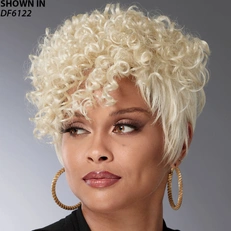 Keyshia Short Curly Undercut Pixie Wig