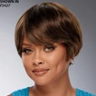 Rolinda Short Human Hair Wet 'n' Wavy Wig (image 2 of 4)