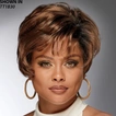 Evangeline Short Straight Layered Wig (image 2 of 3)