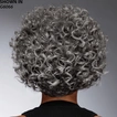 Recho Human Hair Blend Short Curly Wig (image 2 of 3)