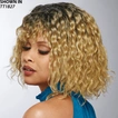 Jade Human Hair Wet 'n' Wavy Wig by Especially Yours® (image 2 of 4)