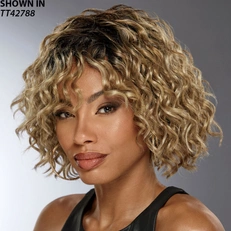Charleyne Curly Mid-Length Bob Wig by Especially Yours®