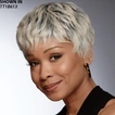 Tanice Human Hair Blend Short Wavy Pixie Wig (image 1 of 3)