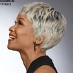 Tanice Human Hair Blend Short Wavy Pixie Wig (image 2 of 3)