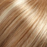 27RH613|Medium Red-Golden Blonde w/ 33% Pale Natural Golden Blonde Highlights