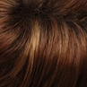 30A27S4|Med Natural Red & Med Red-Golden Blonde Blend, Shaded w/ Medium Brown