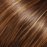 6F27|Caramel Ribbon - Brown w/ Light Red-Golden Blonde Highlights & Tips
